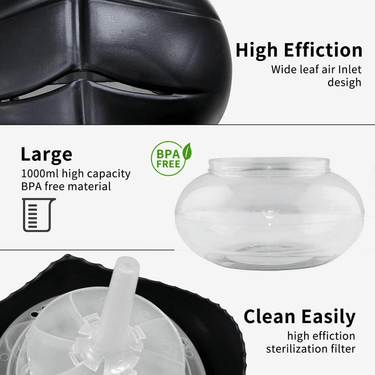 Air Purifier & Essential Oil Diffuser with LED Light - InspiredGrabs.com